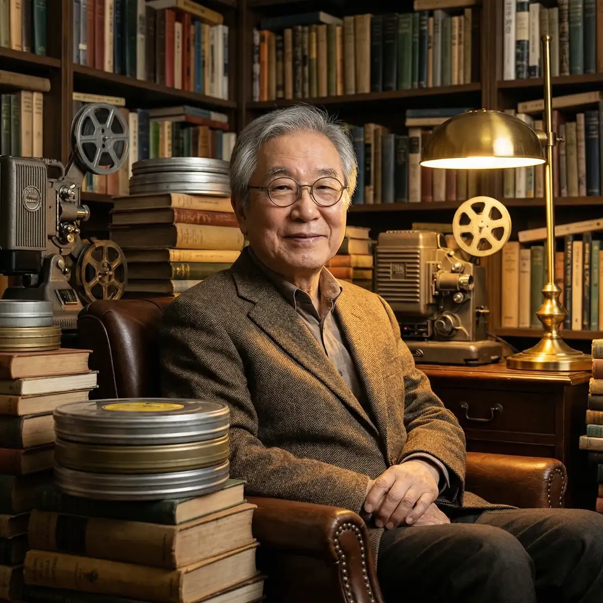 亚洲伦理片库馆长肖像 - 大虫子天赋 研究学者